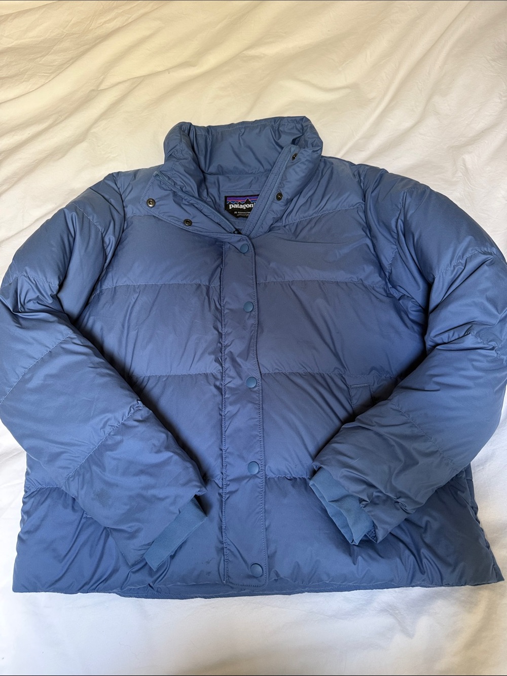 Patagonia Women's Silent Down Jacket - Blue Bird - X-Large